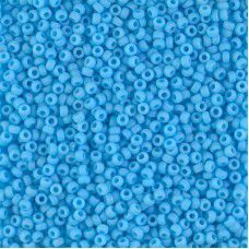 Miyuki Size 11 Seed Beads, Turquoise Blue Opaque Matte, Colour 0413F, 22g Approx...