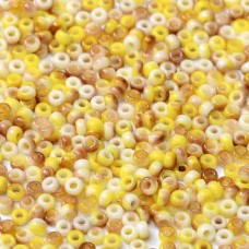 White Funky Green, Miyuki 11/0 Union Seed Beads, Colour 5401, Approx. 22g