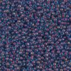 Fuchsia Lined Aqua, Miyuki 11/0 Seed Beads, 22g, Colour 0346 Fuchsia Lined Aqua, Miyuki 11/0 Seed Beads, 22g, Colour 0346