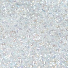 Transparent Rainbow Miyuki Spacer Beads 3 x 1.3mm, colour 0250, approx 10g