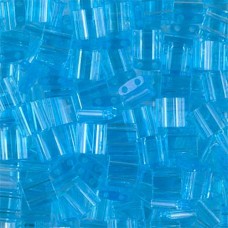Tila Beads Aquamarine Transparent 5.2gm pack - 0148