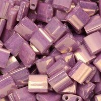 Bulk Bag Tila Beads Amethyst Opaque Ceylon 50 Grams - 1867