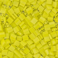 Tila Beads Lemon Opaque Yellow 5.2gm pack - 0404