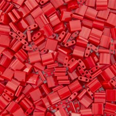 Tila Beads Red Opaque 5.2gm pack - 0408