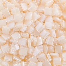 Ivory Opaque Luster Colour 2365 Miyuki Tila Bead 50g bag