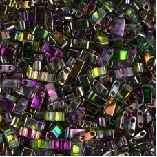 Crystal Magic Orchid Half Tila Beads , colour 4571, 5.2gm pack