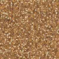 DBSC-0033 24Kt Gold lined Hex Cut Miyuki Size 15/0 Delica, Colour code 0033, Approx. 3.3.g DBSC-0033 24Kt Gold lined Hex Cut Miyuki Size 15/0 Delica, Colour code 0033, Approx. 3.3.g