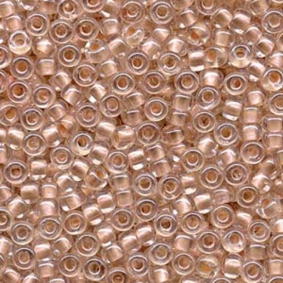 6-4604, Miyuki 20g Inside Dyed Pearlized Peach 6-4604, Miyuki 20g Inside Dyed Pearlized Peach
