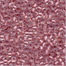 Pearlized Pink inside dyed Miyuki 6/0 Seed Beads, 20g approx. approx. colour 460...