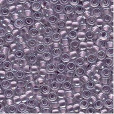 Pearlized Purple inside dyed Miyuki 6/0 Seed Beads, 20g approx. approx. colour 4...