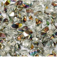 Crystal Vitrial 5x3mm Pinch Beads, Approx 10gms