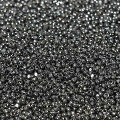 15/0 Charlottes,Crystal Full Chrome , Approx. 5g