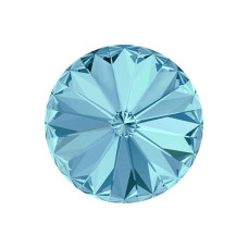 5mm Light Sapphire Foiled Rivolis, pack of 10 pcs