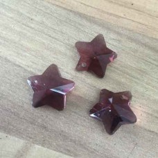 Garnet 12mm Stars