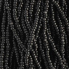 13/0 Charlottes, Opaque Black Natural, approx. 12-13g