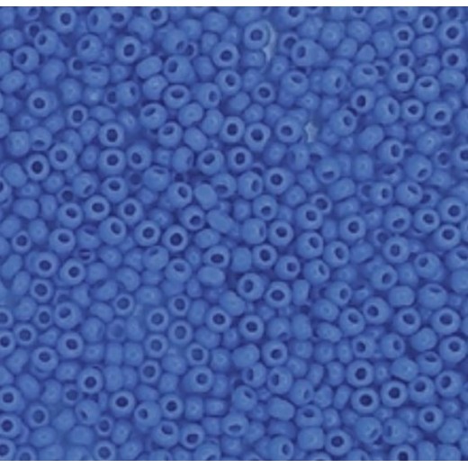 15/0 Charlottes, Opaque Blue, Approx. 5g