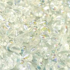 Bulk Bag Crystal AB 4mm Button beads - pack of 300