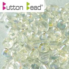 Green Rainbow 4mm Button beads, Pack of 50