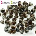 Crystal Azuro 4mm Button beads - pack of 50