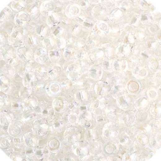 *Special Offer* Transparent Crystal AB Czech Seed Beads, Size 11/0, 500g