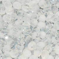 Crystal Half Matte, 4mm etched firepolished beads, pack of 120pcs Crystal Half Matte, 4mm etched firepolished beads, pack of 120pcs