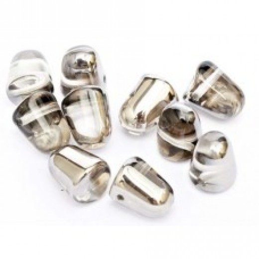 Bulk Bag Crystal Chrome Gumdrops, 50pcs