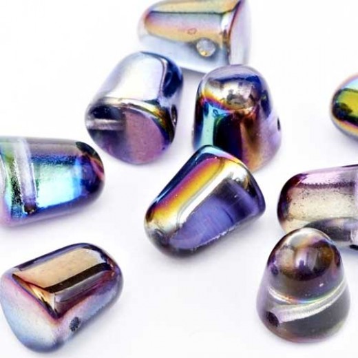 Crystal Magic Purple Gumdrops, bulk bag 50pcs