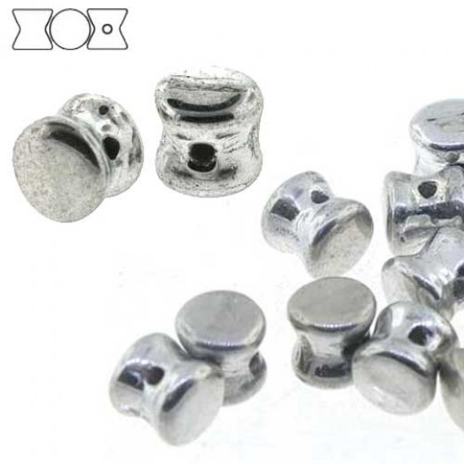 Pellet Beads Crystal Labrador Full 4x6mm 50 pieces