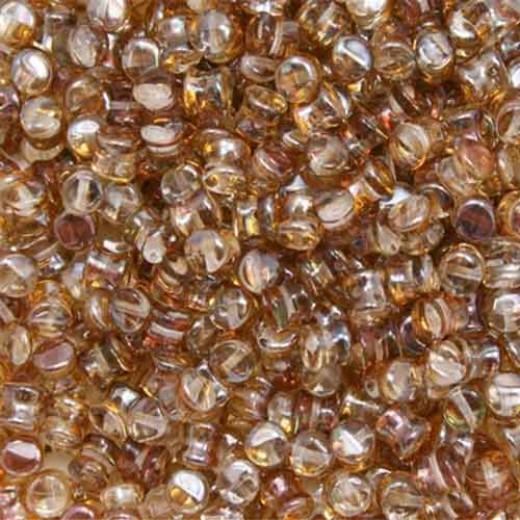 Pellet Beads Crystal Venus, 4x6mm, approx. 50pcs