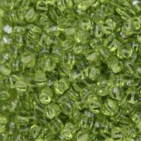 Bulk Bag Pellet Beads Olivine, 4x6mm, 600 pieces