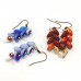 Blood Orange Piggy Beads- Pack of 30