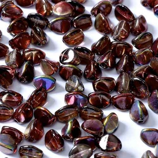 Magic Wine 5x3mm Pinch Beads, Approx 10gms
