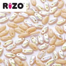 Coral AB Rizo Beads approx. 100gm wholesale pack