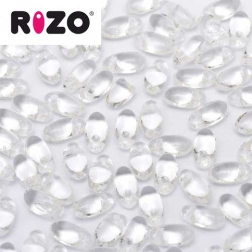 Crystal Rizo Beads approx. 100gm wholesale pack