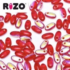 Red AB Rizo Beads approx. 20gm