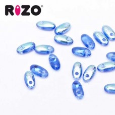 Sapphire AB  Rizo Beads approx. 20gm