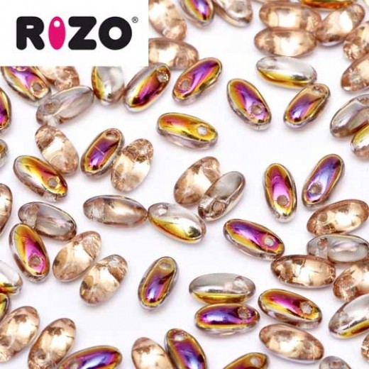 Crystal Sliperit Rizo Beads approx. 20gm