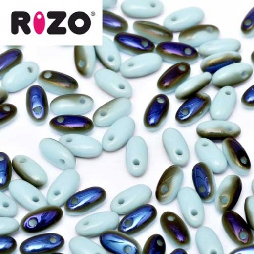 Turquoise Azuro Rizo Beads approx. 20gm