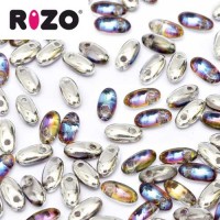 Crystal Volcano Rizo Beads approx. 20gm