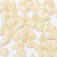 Champagne Luster Czech Baby Spikes, 5x8mm, 30pcs