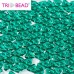 Tri-bead 4 mm Emerald - 3g approx.