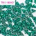 Tri-bead 4 mm Emerald AB - 3g approx.
