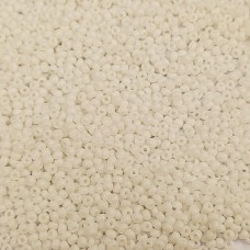 *Special Offer* White Opaque Czech Seed Beads, Size 11/0, 50g