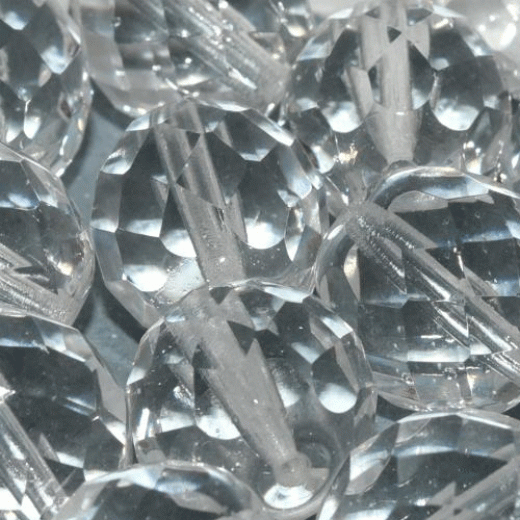 Crystal Fire polished 12mm Bead(s), pack of 2