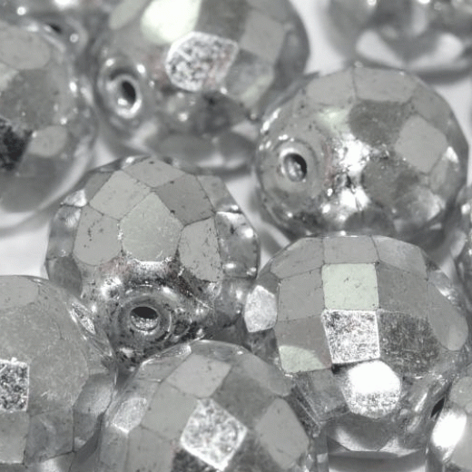 Crystal Labrador Full Fire polished 12mm  Bead(s), pack of 2