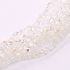 Crystal AB 2mm Firepolished Beads 150pcs