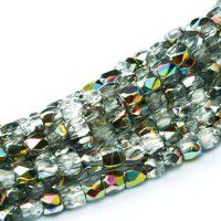 Crystal Vitrail 2mm Firepolished Beads 150pcs