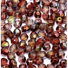 Magic Wine 4mm Firepolished beads, 120pcs