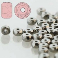 Faceted Micro Spacer Czech Beads