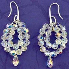 Crystal Petal Earrings, A Free Pattern From Beadalon